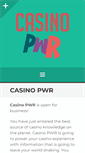 Mobile Screenshot of casinopwr.com